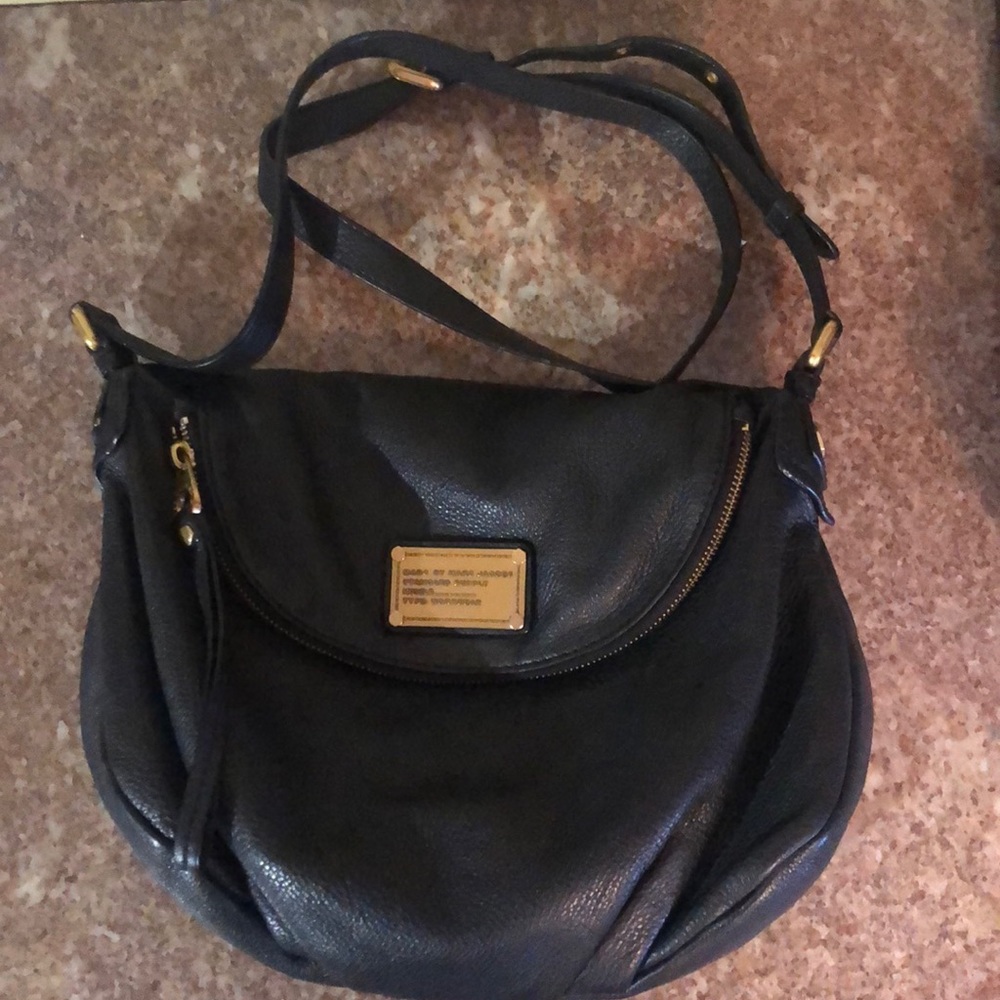 Black Marc by Marc Jacobs leather cross body bag